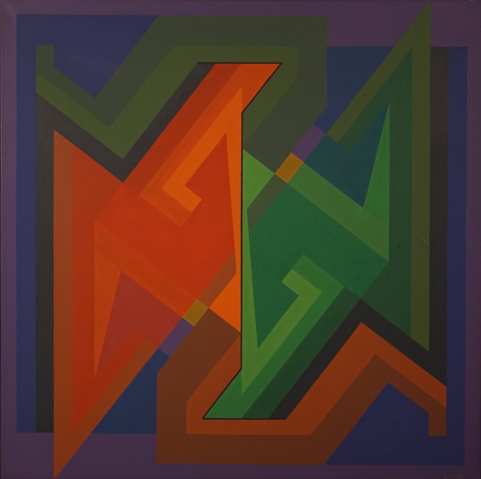 46 - PICCOLI ANSELMO - COMPOSICIÓN GEOMÉTRICA