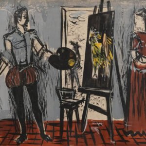 78 - BASALDÚA HÉCTOR - EL PINTOR Y LA MODELO