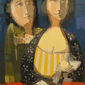 75 - BATLLE PLANAS JUAN - FIGURAS TOMANDO EL TÉ