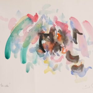 51 - SILVA CARLOS - TRES ACUARELAS Y UNA SERIGRAFÍA (P/A) QUE CONFORMAN UN SOLO LOTE