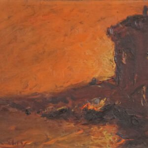 73 - KOEK KOEK STEPHEN ROBERT - PAISAJE AL ATARDECER