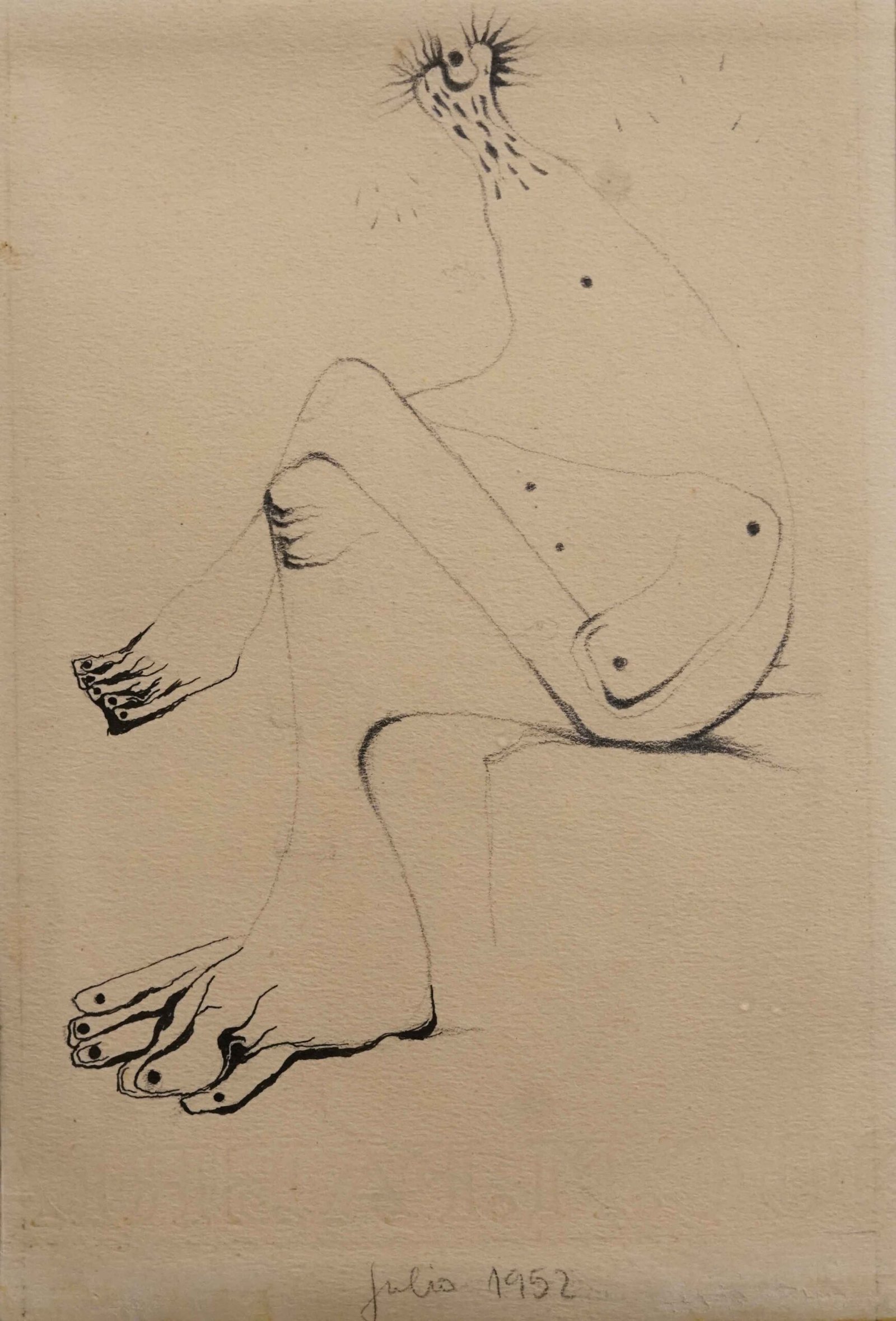 45 - AIZENBERG ROBERTO - FIGURA SENTADA