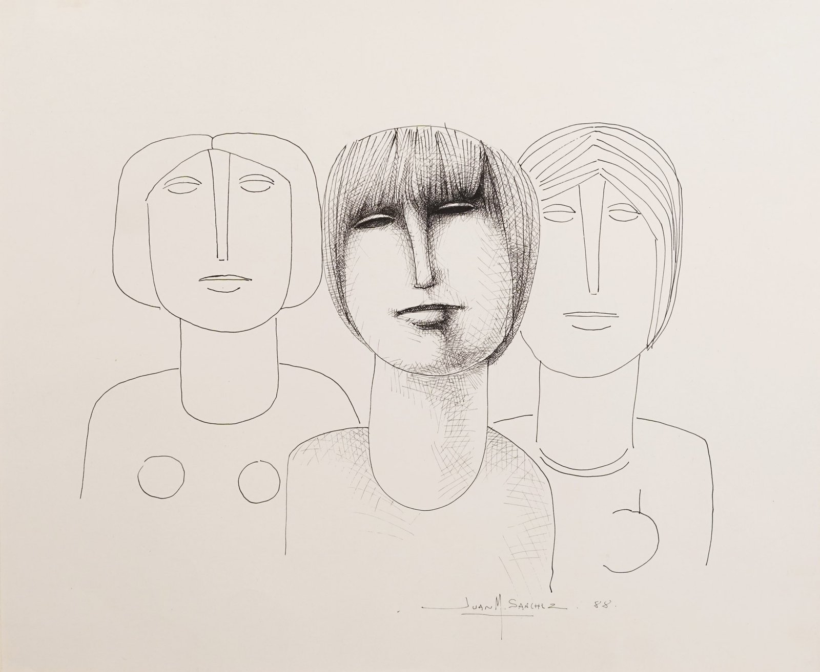 64 - SANCHEZ JUAN MANUEL - TRES FIGURAS