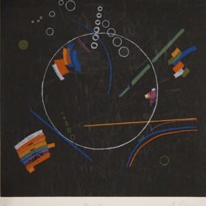 59 - SILVA CARLOS - TRES ACUARELAS Y UNA SERIGRAFÍA (P/A) QUE CONFORMAN UN SOLO LOTE