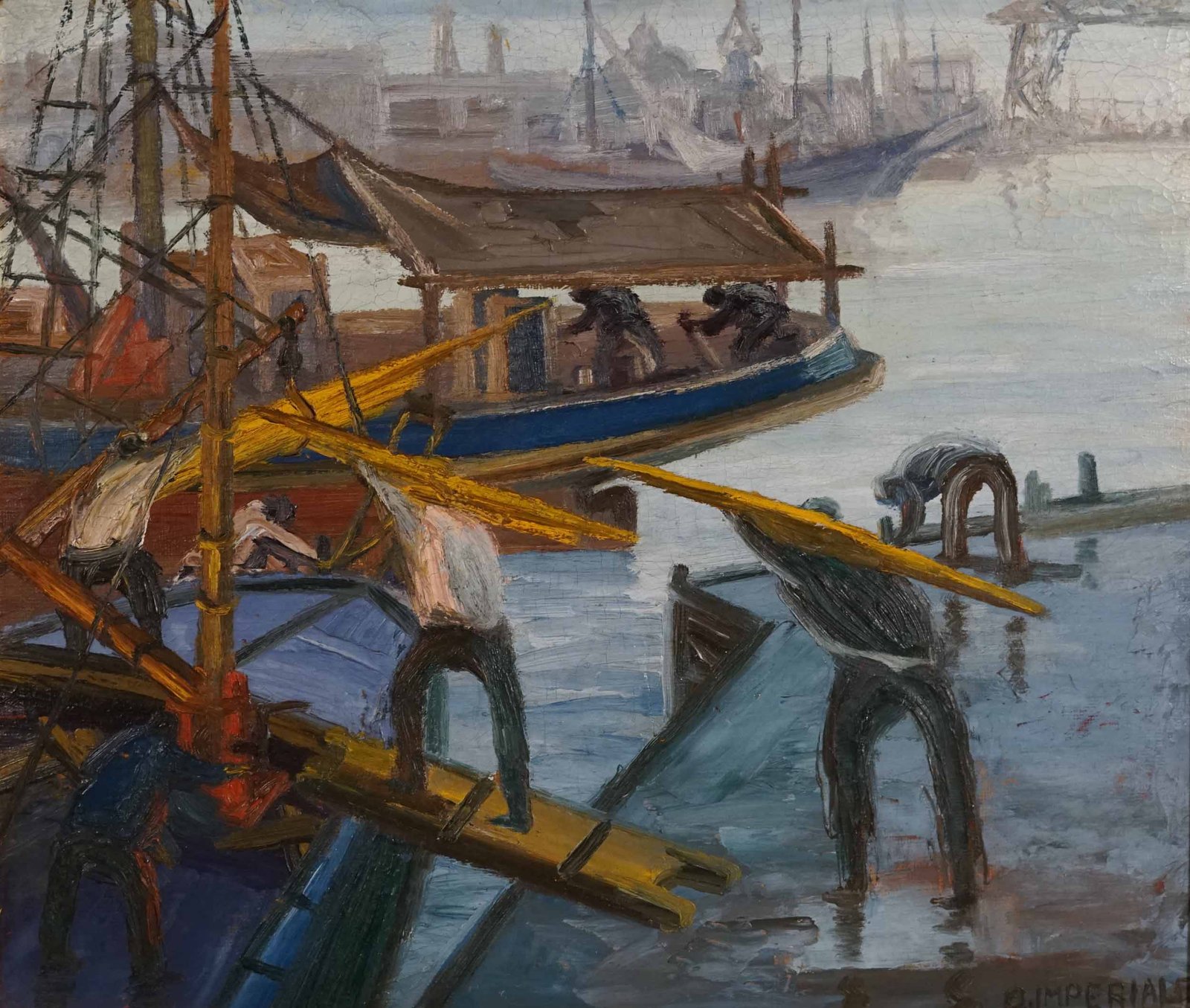 60 - IMPERIALE OSVALDO - TRABAJO EN EL PUERTO